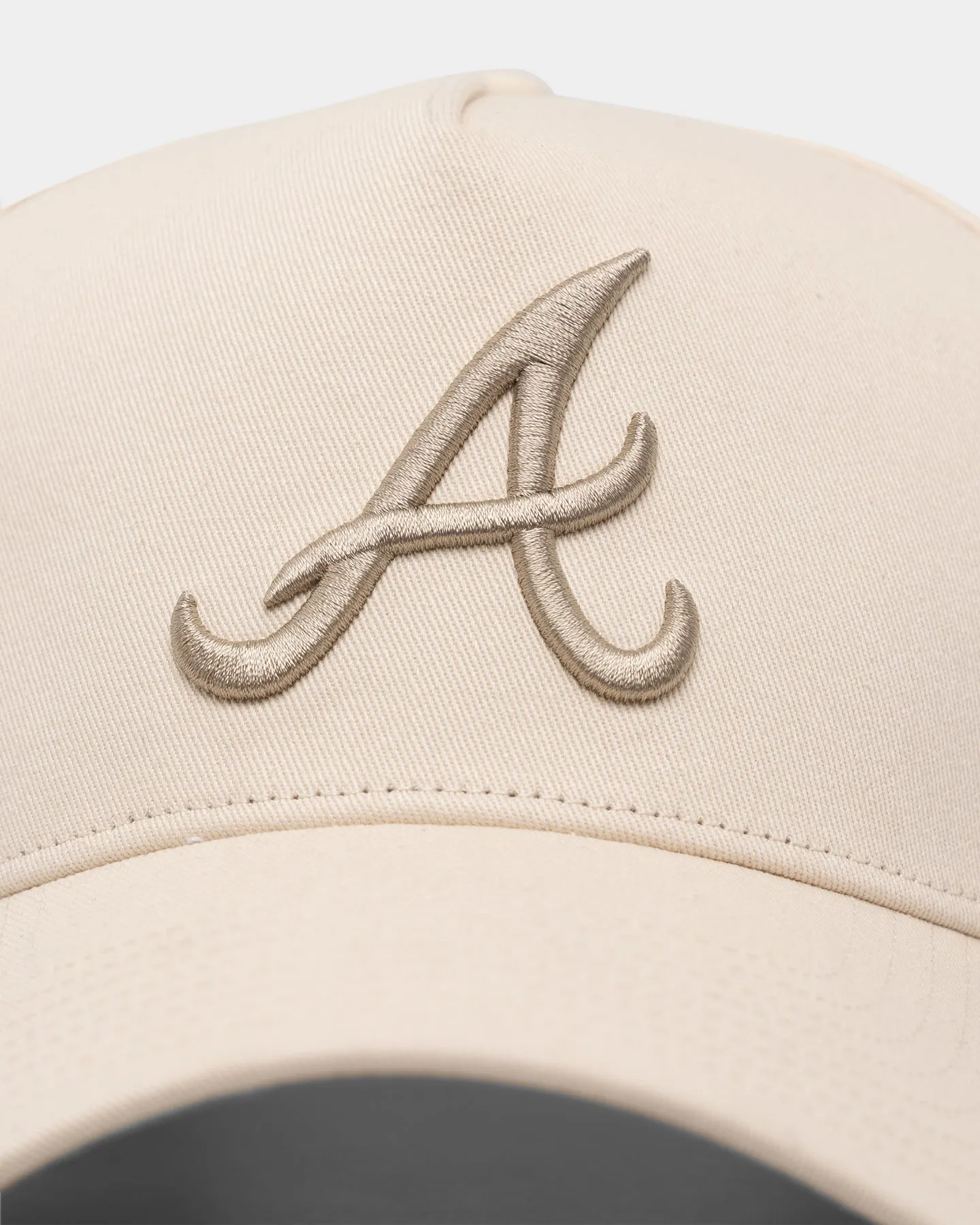 47 Brand Atlanta Braves 'Caramel Swirl' Sure Shot TT Cotton MVP Snapback Natural/Khaki