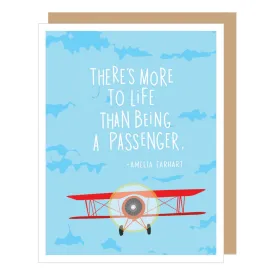 Amelia Earhart Passenger Quote