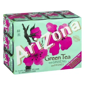 Arizona Green Tea 11.5 Oz. Can/12pk