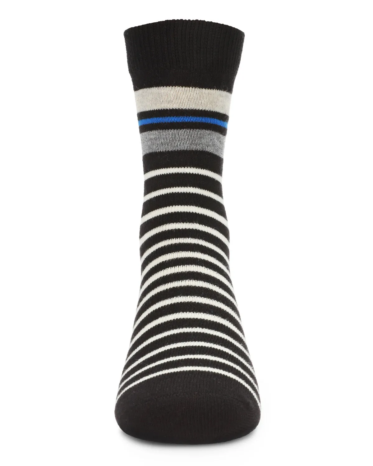 Boys' Striped Crew Socks