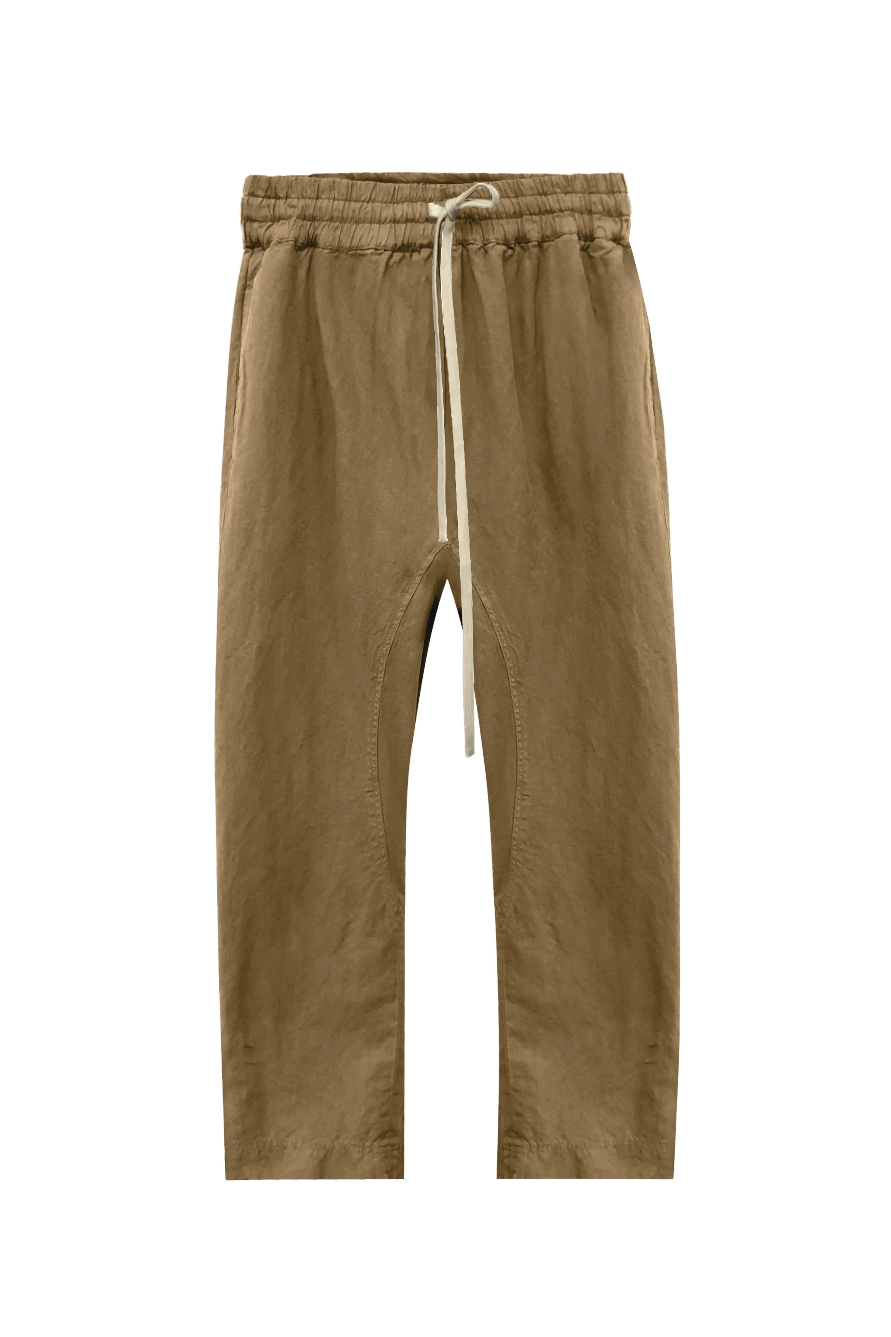 Cotton Jogger Pants with Gusset - Faun