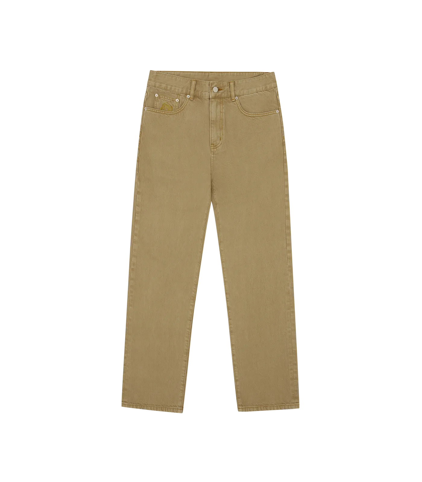 DIAMONDS & DOLLARS SELVEDGE DENIM PANT - SAND