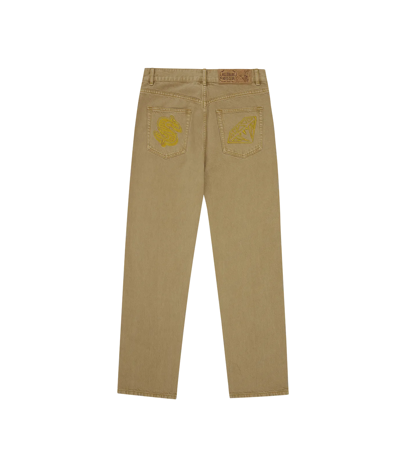 DIAMONDS & DOLLARS SELVEDGE DENIM PANT - SAND