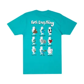 Fuck Everything Tee (Aqua)