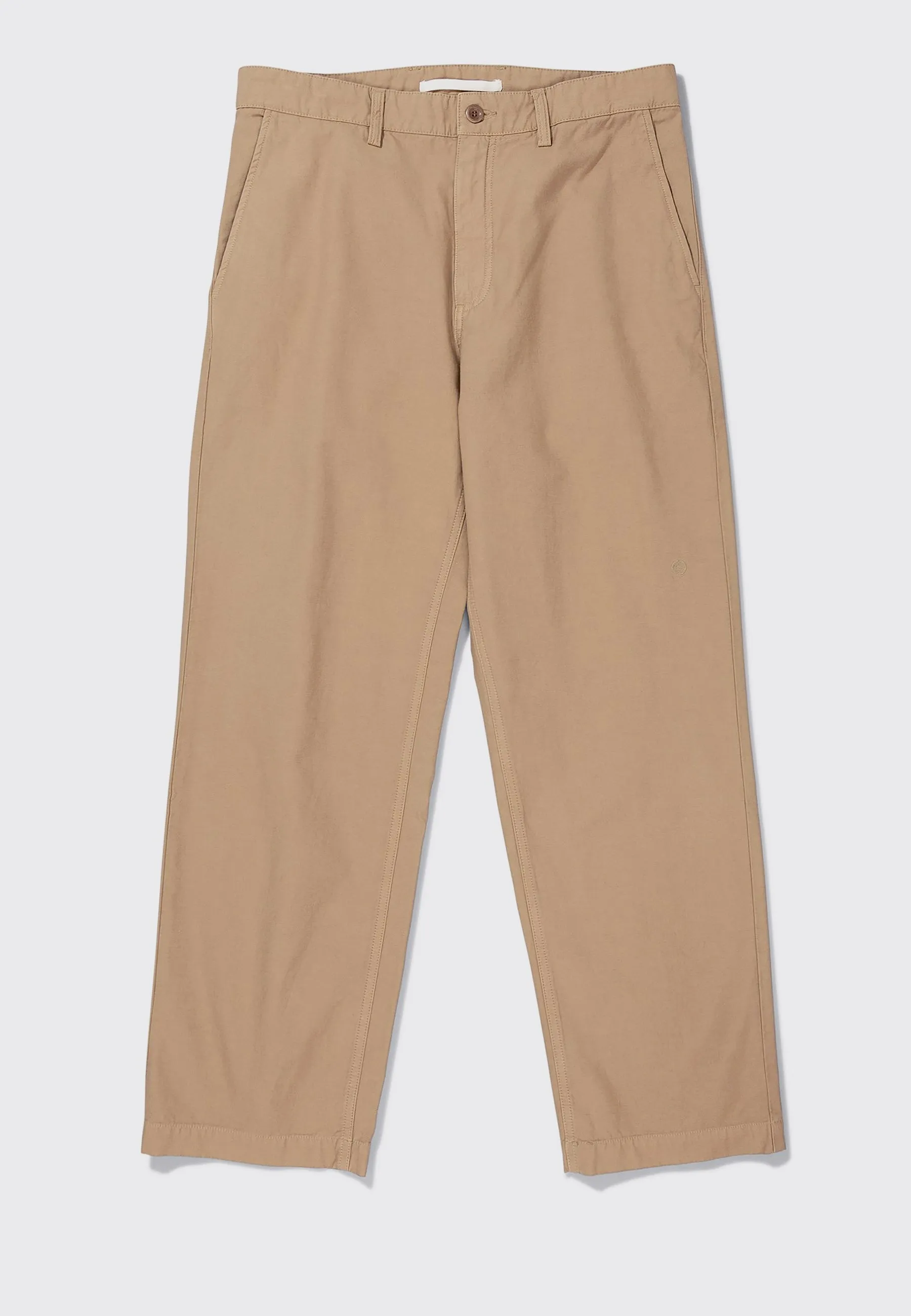 GM x NP Lukas Backsatin Pants - dark khaki