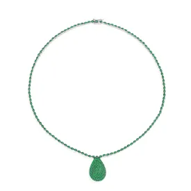 Green Drop Choker