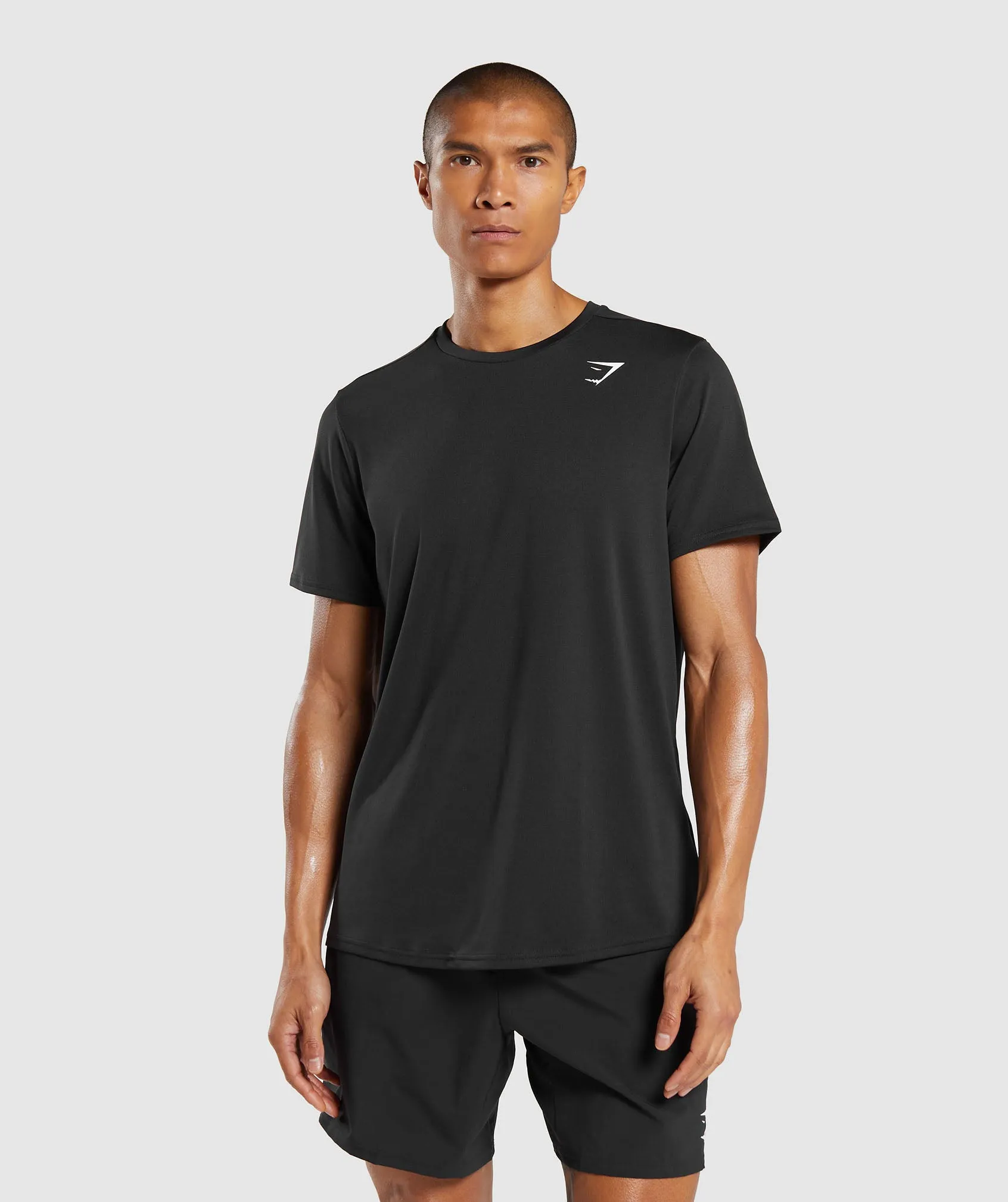 Gymshark Arrival Regular Fit T-Shirt - Black