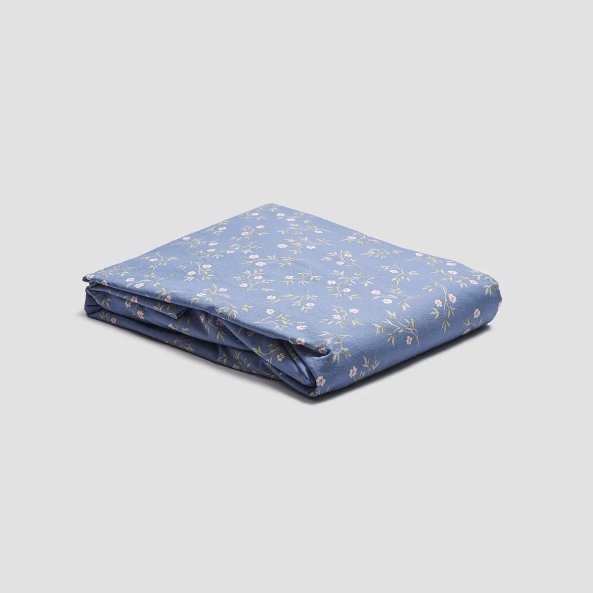 Iris Floral Cotton Fitted Sheet