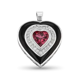 Love Is Precious Pink Tourmaline Pendant