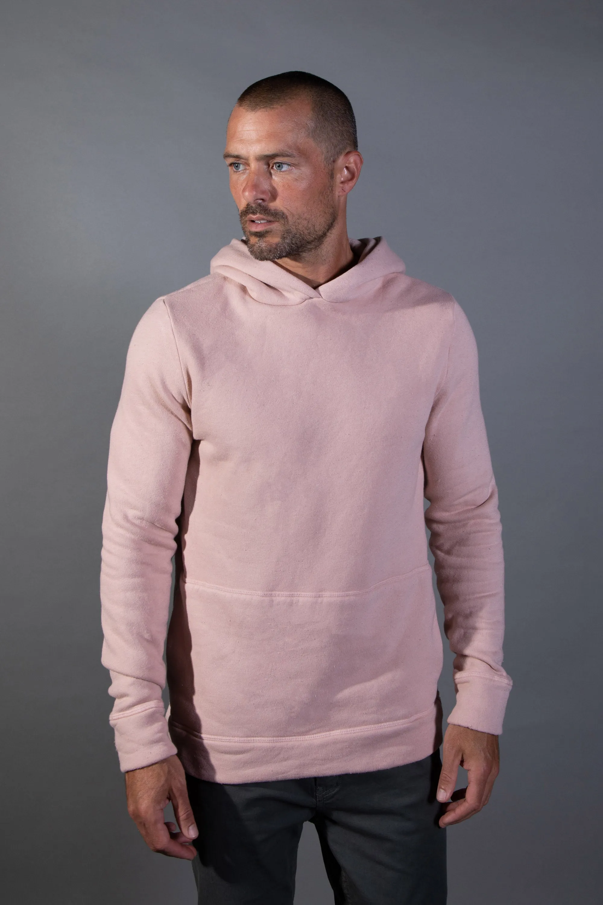 Men's French Terry Pullover Hoodie