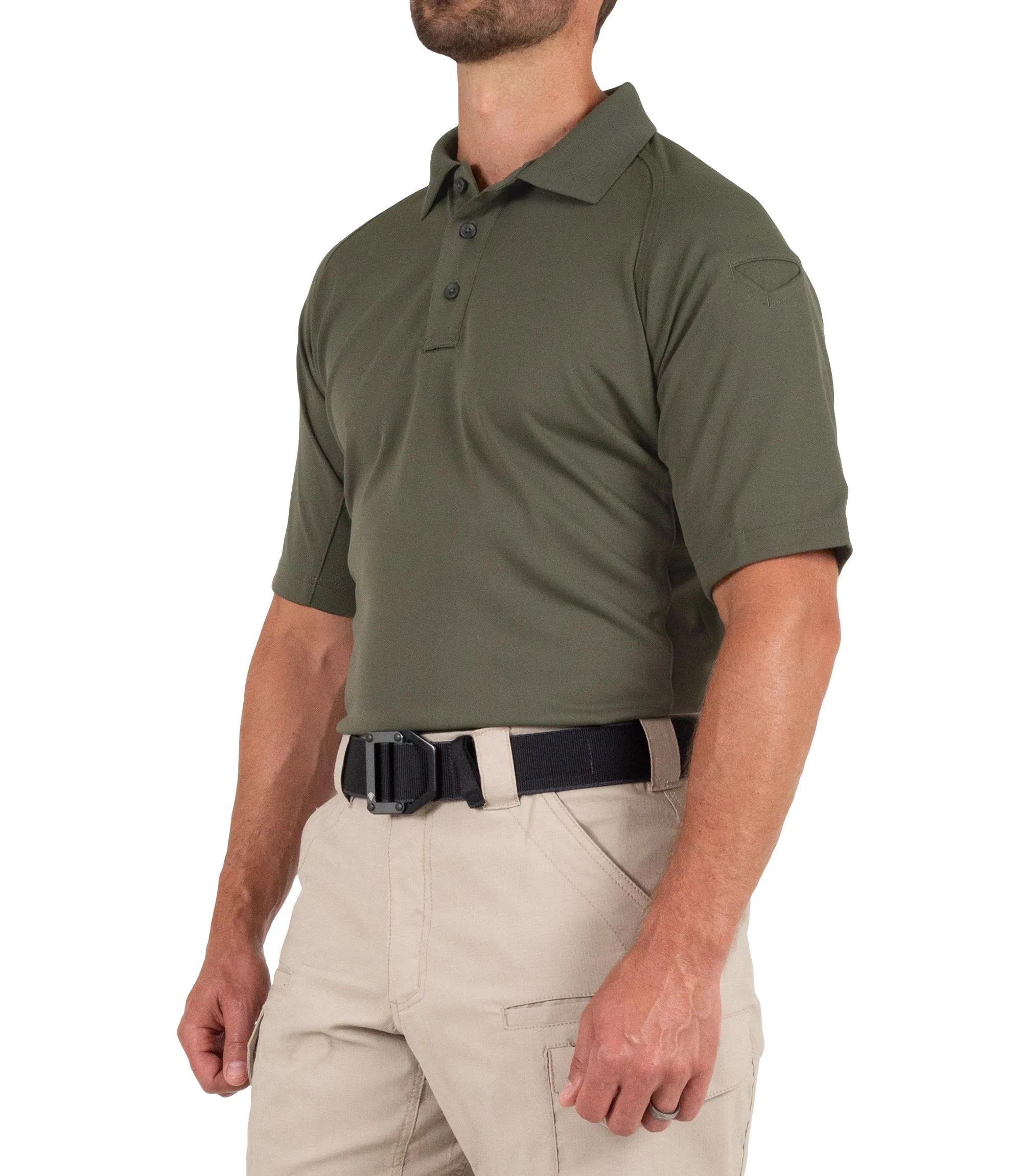 Men's Performance Short Sleeve Polo / OD Green