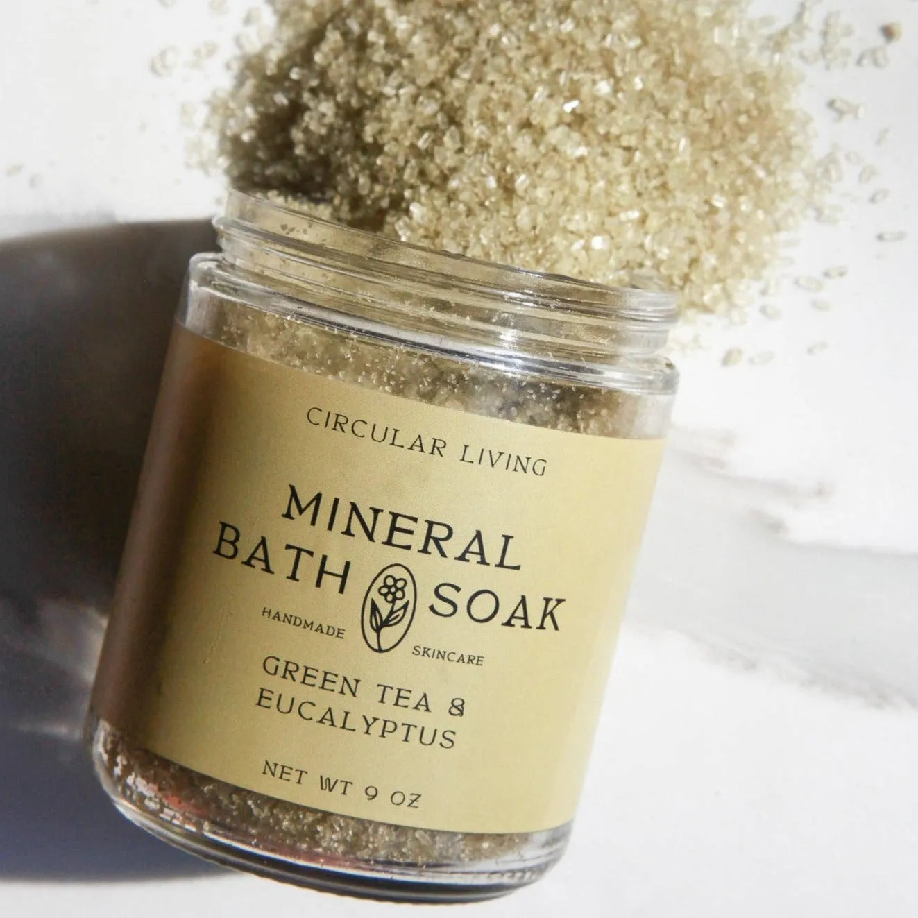 Mineral Bath Soak - Green Tea & Eucalyptus