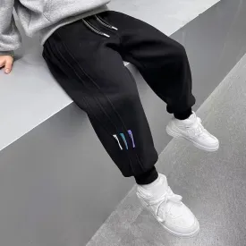 New Spring Medium And Large Children Spring And Autumn Leisure Fashionable Pants