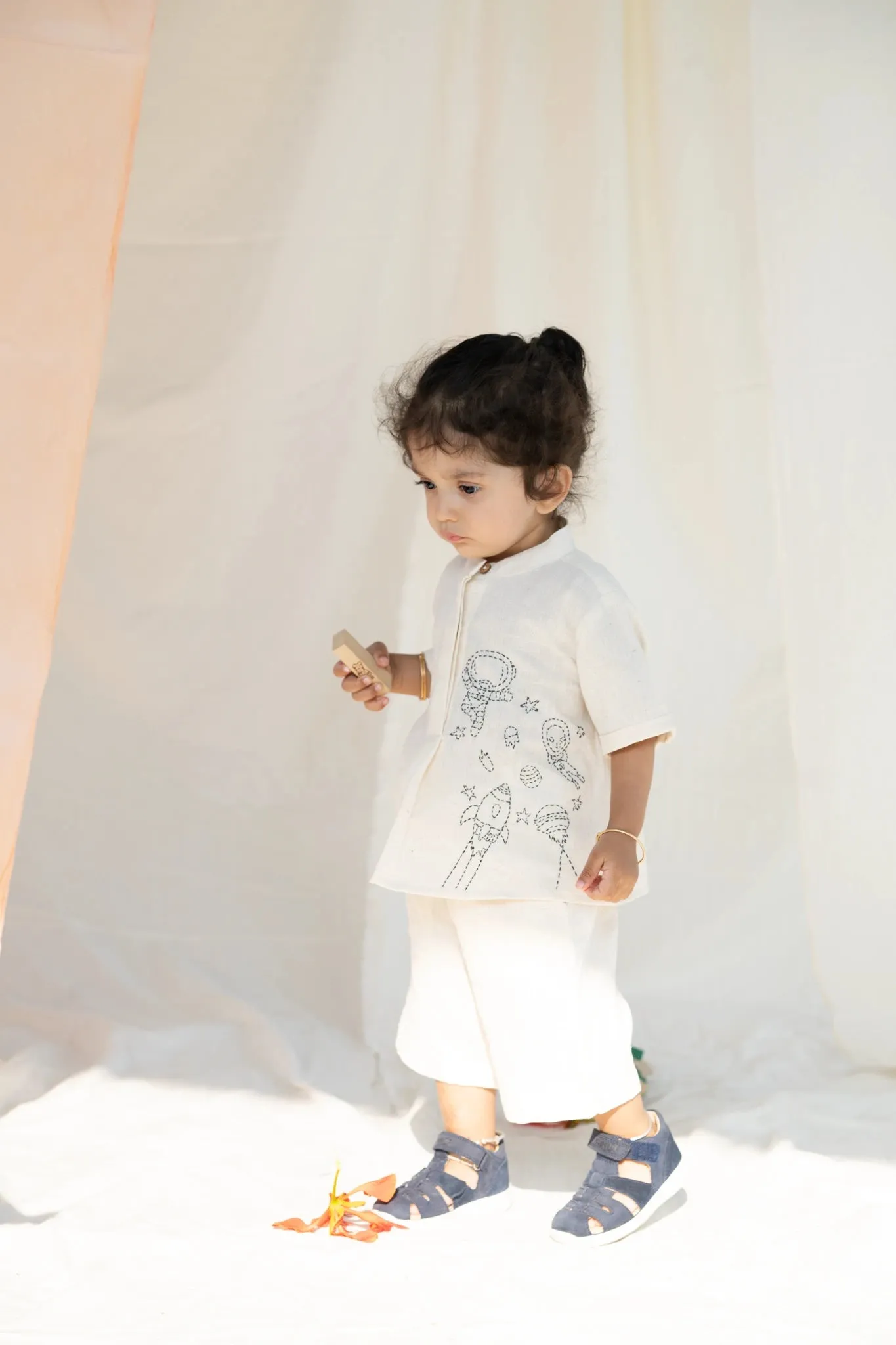 Organic Cotton Doodle Shirt and Cargo Shorts | Unisex | Kora