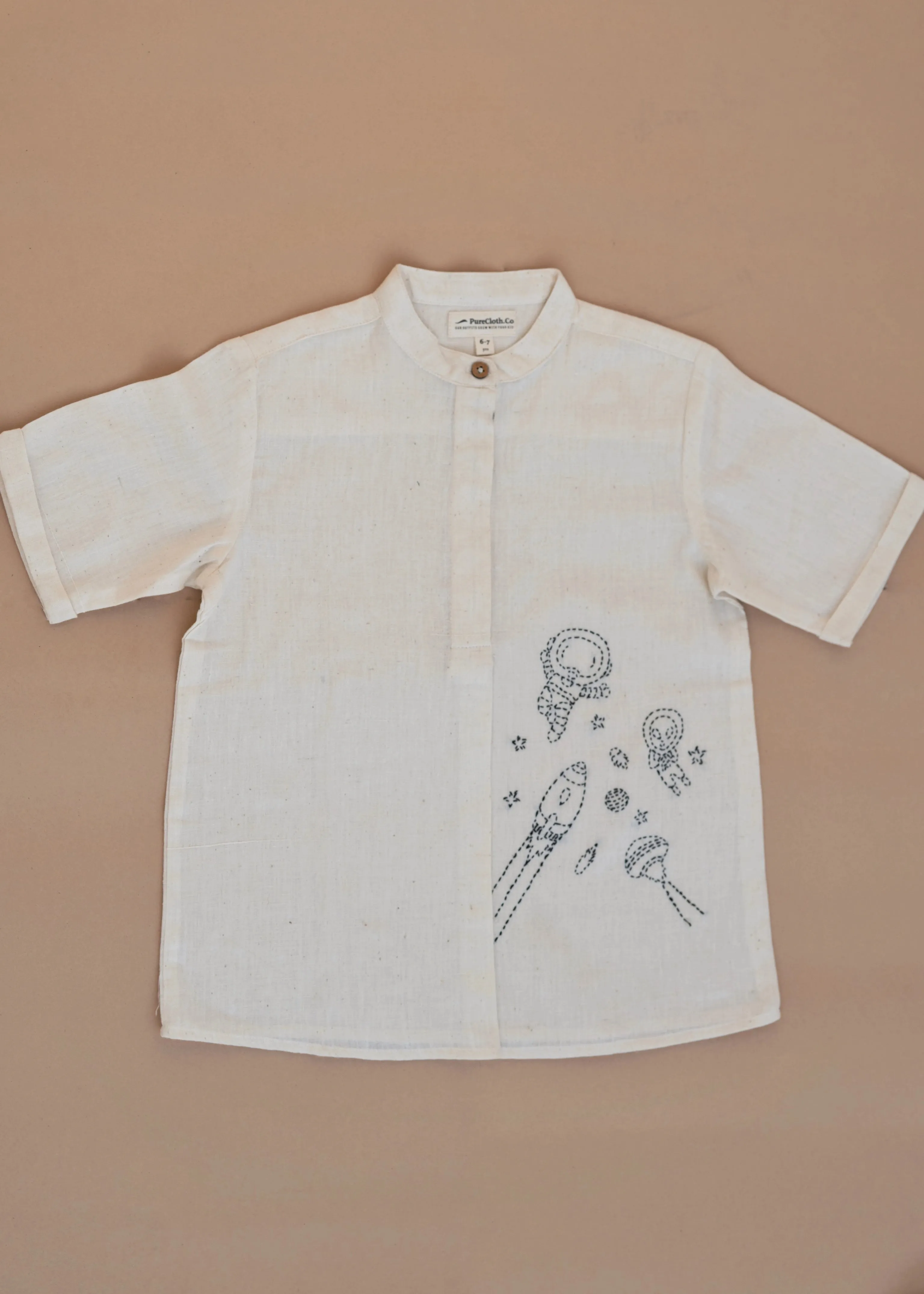 Organic Cotton Doodle Shirt and Cargo Shorts | Unisex | Kora