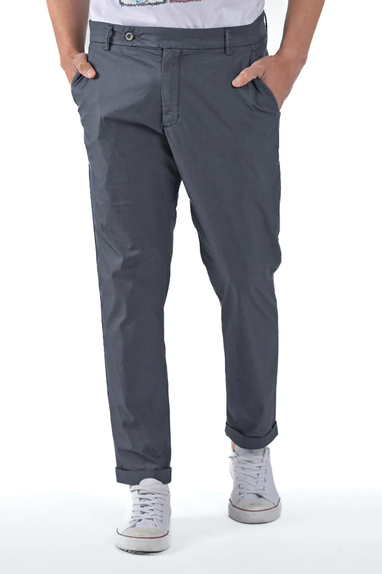 Pantaloni slim Racket Willie SS23