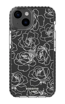 Polar Flowers Clear Case