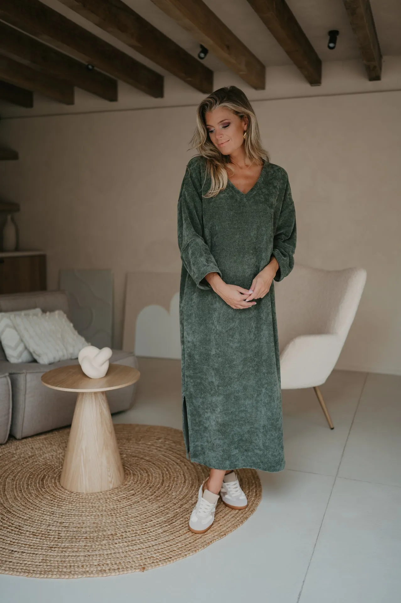 Ravenna dress I Khaki